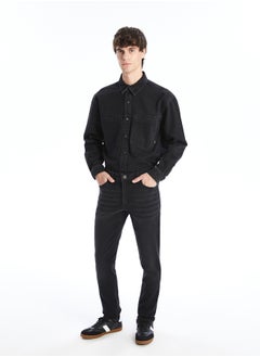 اشتري 760 Skinny Fit Men's Denim Trousers في مصر