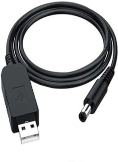 اشتري USB to DC Router Cable DC 5V to 12V for Router and Other Devices. [ 1M ] في مصر