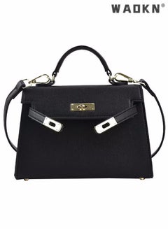 Buy Retro Handle Satchel with Detachable Strap for Women Satchel Handbag Shoulder Handbag,Fashion Elegant Exquisite Multi-pocket Charm High-Quality Fabric Large Capacity Handbag for Mother/Friend Gift in UAE