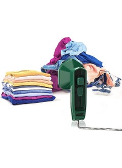 اشتري Steam Iron Green Mini Handheld Steam Iron Household Portable Durable Steam Iron for Housewife Wife Girlfriend في الامارات