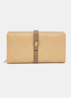 Buy Classic Design Bifold Wallet With Zipper Pocket And Business Card Holders For Women in Egypt