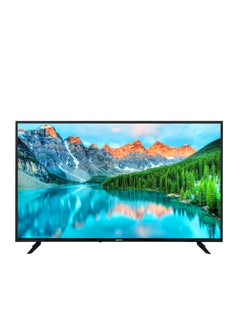 اشتري Geepas 55 Inch Smart TV GLED5523SXUHD 4K Ultra HD Slim LED TV With Remote Control HDMI and USB Ports| Android 11.0 WI-FI and Eco Efficiency في الامارات