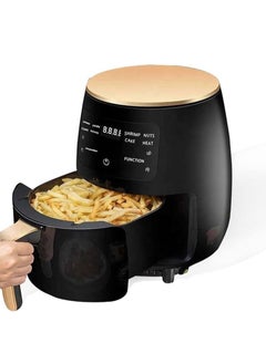 Buy Healthy Air Fryer Without Oil Capacity 6 Liters Power 2400 Watts - Black Color in Saudi Arabia