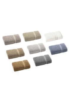 Buy Fast Absorbing Lightweight Soft Bath Towel Assorted Color 80 x 160 cm CN 80x160PLPRO in Saudi Arabia