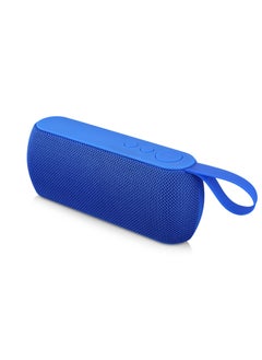 اشتري Q106 mobile phone wireless Bluetooth speaker card subwoofer computer outdoor portable mini wireless network stereo Blue في الامارات