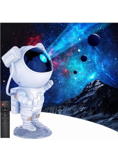 اشتري Star Projector Galaxy Night Light Astronaut Starry Nebula Ceiling LED Lamp Kids Room Decor Aesthetic 360°Rotation Magnetic Head Light في السعودية