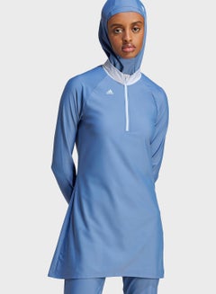 Buy 3-Stripes Long Sleeve Swim Top in Saudi Arabia
