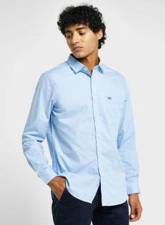 Buy Thomas Scott Spread Collar Classic Fit Slim Fit Pure Cotton Formal Shirt in UAE