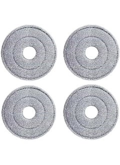 Buy Mop cloth replacement parts 4 round pieces in Saudi Arabia