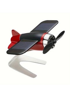 اشتري Solar-powered Aircraft Creative Men's Car Decoration Car Interior Accessories Desktop Decorations Gifts For Women And Men Car Enthusiasts في الامارات