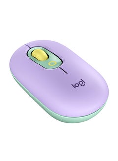 Buy POP Mouse, Wireless Mouse With Customisable Emojis, SilentTouch Technology, Precision/Speed Scroll, Compact Design, Bluetooth, USB, Multi-Device, OS Compatible Mint in Saudi Arabia