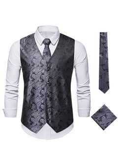 اشتري New Fashionable Casual Men's Suit Vest في الامارات