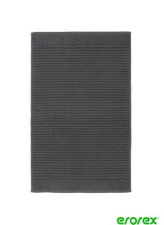 Buy Bath mat dark grey 50x80 cm in Saudi Arabia