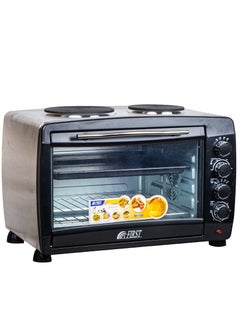 Buy 2 In 1 Electric Oven With Double Hotplates For Kitchen 2000W in Egypt