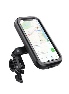 Buy Cycle Phone Holder Waterproof,Motorcycle Handlebar Mount,Mountain Bicycle Cellphone Clamp，Scooter Phone Clip Freely Adjustable in Saudi Arabia