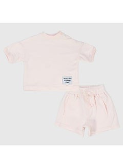 Buy Unisex Pink 2-Piece Outfit Set in Egypt