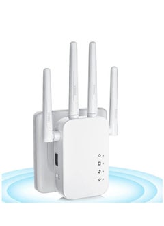 Buy WiFi Extender, 300Mbps WiFi Range Extender, Plug And Play、 Up to 10000 Square Feet Of WiFi Range Extender, New WiFi Extender Signal Enhancer For Homes in UAE