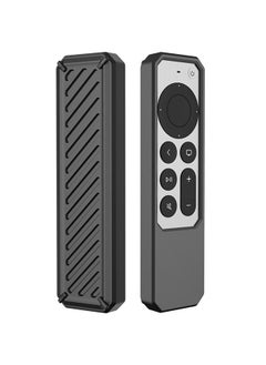 Buy Case for Apple TV 4K (2021) Remote Cover for New Apple 4k TV Series 6 Generation Case (Black) in UAE