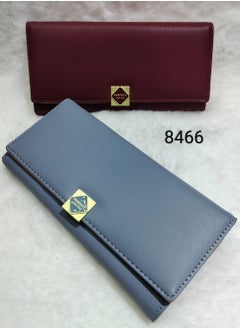 Buy Wallets for Women Leather Cell Phone Case Holster Bag Long Slim Credit Card in UAE