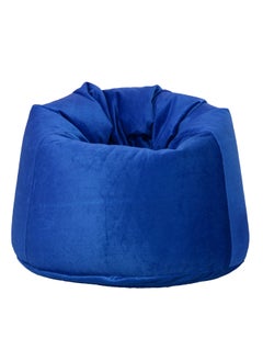 Buy Luxe Decora Premium Suede Velvet Bean Bag with Polystyrene Beads in UAE