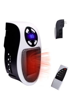 Buy In Heater for Indoor Use Fast Heating Wall Space Heater Low Wattage Heater with Thermostat Led Display for Home Office Bathroom Indoor Use in Saudi Arabia