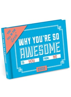 اشتري Knock Knock Why Youre So Awesome Book Fill In The Love Fillintheblank Book And Gift Journal في الامارات