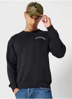 Buy Logo Crew Neck Sweatshirt in UAE