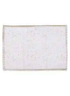 Buy Pearl Placemat Natural/Gold 33x45 CM in UAE