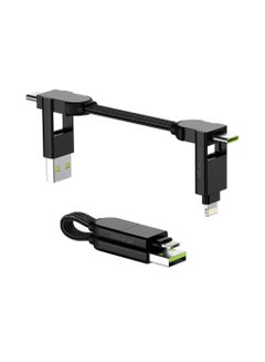 Buy Rolling Square inCharge X 6-in-1 Charging Cable Lava Black 100W in UAE
