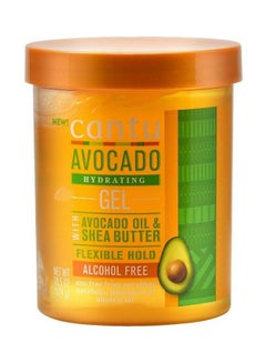 Buy Cantu Moisturizing and Styling Hair Gel with Avocado 524 grams in Saudi Arabia