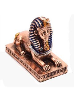 Buy immatgar pharaonic Decorative Egyptian sphinx Statue ancient Egyptian souvenirs gifts handmade Home decor collectibles Sculptures  (Copper 1 - 10 CM Long) in Egypt