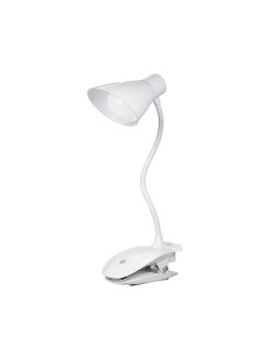 اشتري LED Clip Reading Light Clip on Light Battery Operated,USB Rechargeable Book Light,Dimmable Touch Bedside Lamp,Portable Desk Lamp with Good Eye Protection في السعودية