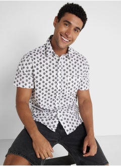 Buy Geo Print Shirt in Saudi Arabia