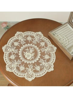 Buy 1-Pack Cup Mat, French Style Macrame Cup Mat in Saudi Arabia