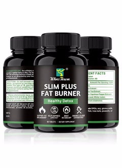 Buy 60 Tablets Slim Plus Fat Burner，Healthy Detox，Fat Burning in Saudi Arabia