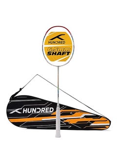 Buy FLUTTER 7 ATTK Carbon Fibre Unstrung Badminton Racket with Full Racket Cover  | For Professional Players | 84 grams | Maximum String Tension - 32lbs in Saudi Arabia