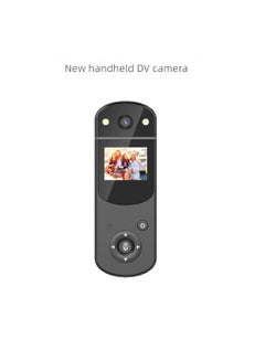 Buy Digital DV Camera Mini Body Car Camera Video Recorder MP3 Player 1080P Screen with Infrared Night Light Rotating Len for Sports Home Office Accompanying Recorder in Saudi Arabia