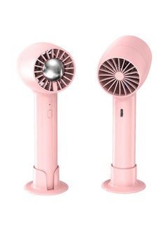 Buy Handheld Fan Portable Mini Fan with USB Rechargeable Battery  3 Speed Desk Table Fan with Base  8-12 Hours Worked Small Makeup Eyelash Fan for Women Girls Kids Outdoor in UAE