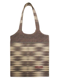 Buy Casual Printed Linen Tote Bag  H230008c in Egypt