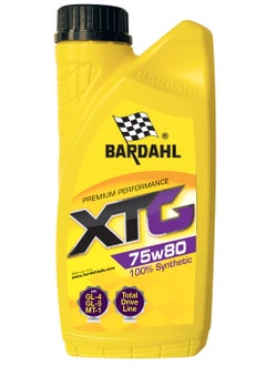 Buy Transmission oil XTG 75W80 100% Synthetic 1L Bardahl (Belgium) in UAE