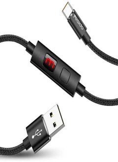 Buy USB-C Cable with Timer to Stop Charging Automatically for Android Phones Yesido CA46 in Egypt