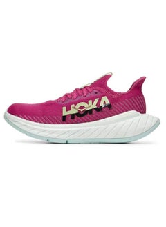 اشتري 【School season】HOKA ONE ONE Carbon X3 Sneakers Purple/Black في السعودية