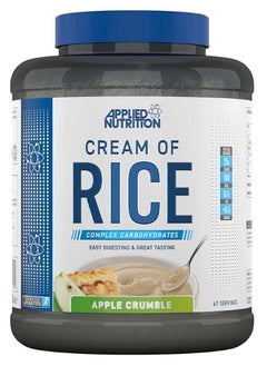 Buy Cream of Rice 67 Servings 2 Kg Apple Crumble in UAE