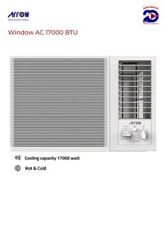 Buy WINDOW AC, Cooling  and heating, 17000 BTU Cooling Capacity | 2950 BTU Cooling Capacity | 7 years Compressor warranty | Model Name: RO-18WHH in Saudi Arabia