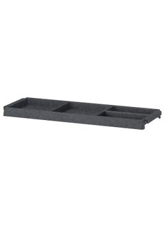 Buy Shelf Dark Grey Felt 83X30 Cm in Saudi Arabia