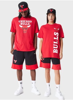 Buy Chicago Bulls Colour Block Shorts in UAE