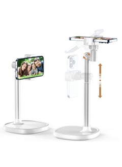 Buy Cell Phone Stand Aluminum Alloy Adjustable Cell Phone Stand Experience Ultimate Comfort and Stabilityfor Desk and Home Use in UAE