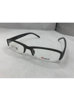 Buy Semi-Rimless Rectangular Eyeglass Frame 9264 C 01 in Egypt