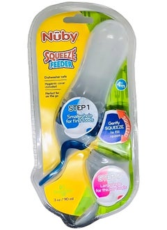 اشتري Silicone Squeeze Feeder with 2 Spoons في السعودية