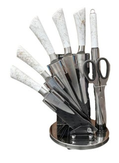 Buy BASS Kitchen Knife Set of 7 pcs with rotate stand in Egypt